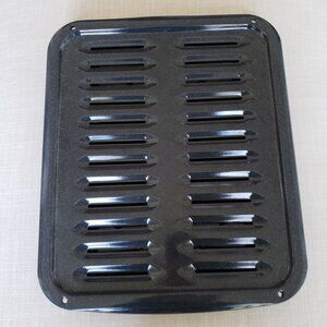 New 2-Piece Enamel Broiler Pan